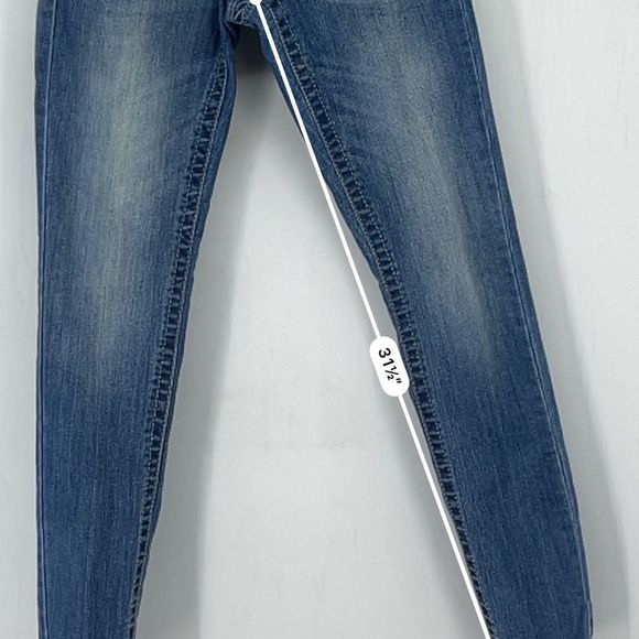 Jolt Skinny Jeans - Classic Blue Wash - Picture 14 of 14